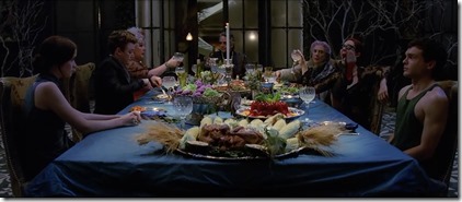 Dinner table scene